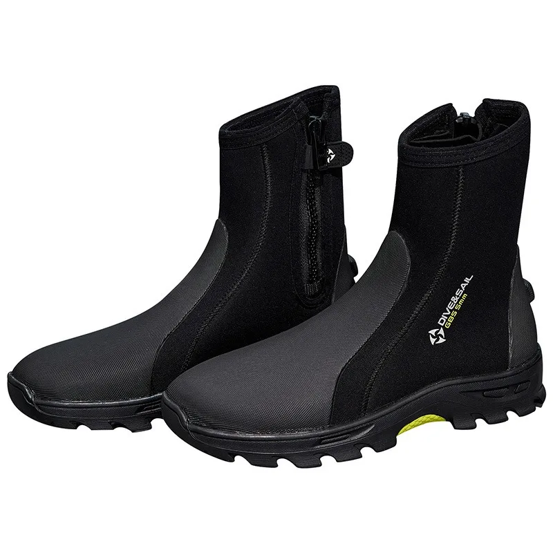 5MM high-top hard-soled diving boots, outdoor beach stream tracing shoes, snorkeling fins, gear for diving shoes
5MM high-top hard-soled diving boots, outdoor beach stream tracing shoes, snorkeling fins, gear for diving shoes