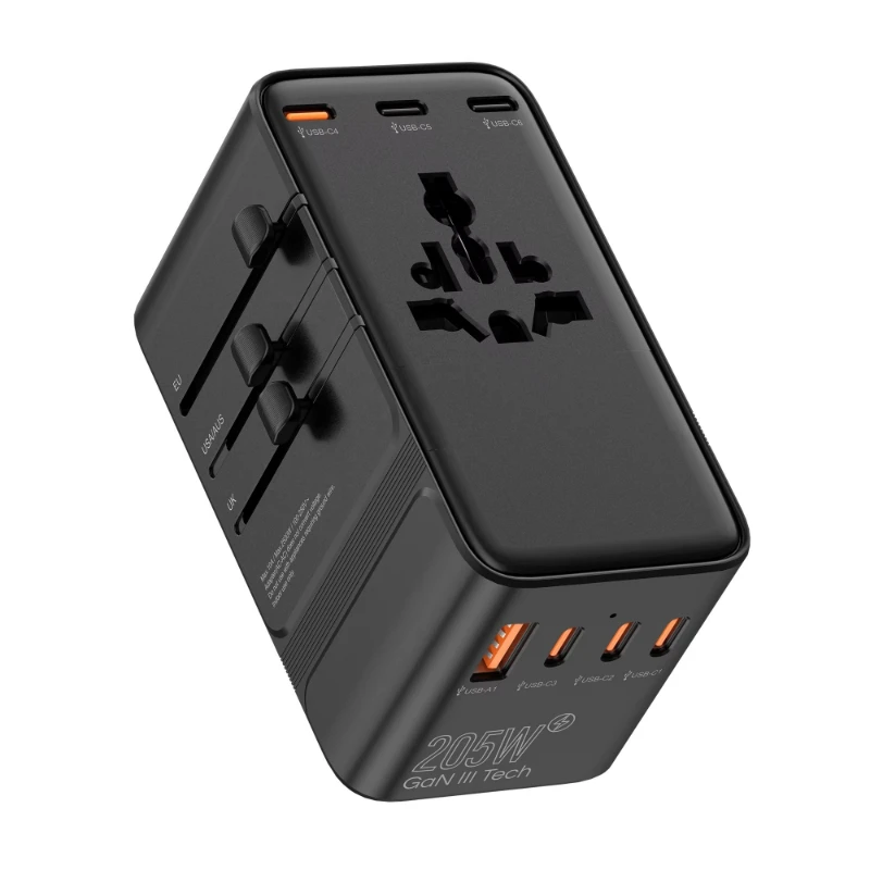 Multi-port ultra-fast global universal international adapter universal travel plug
Multi-port ultra-fast global universal international adapter universal travel plug