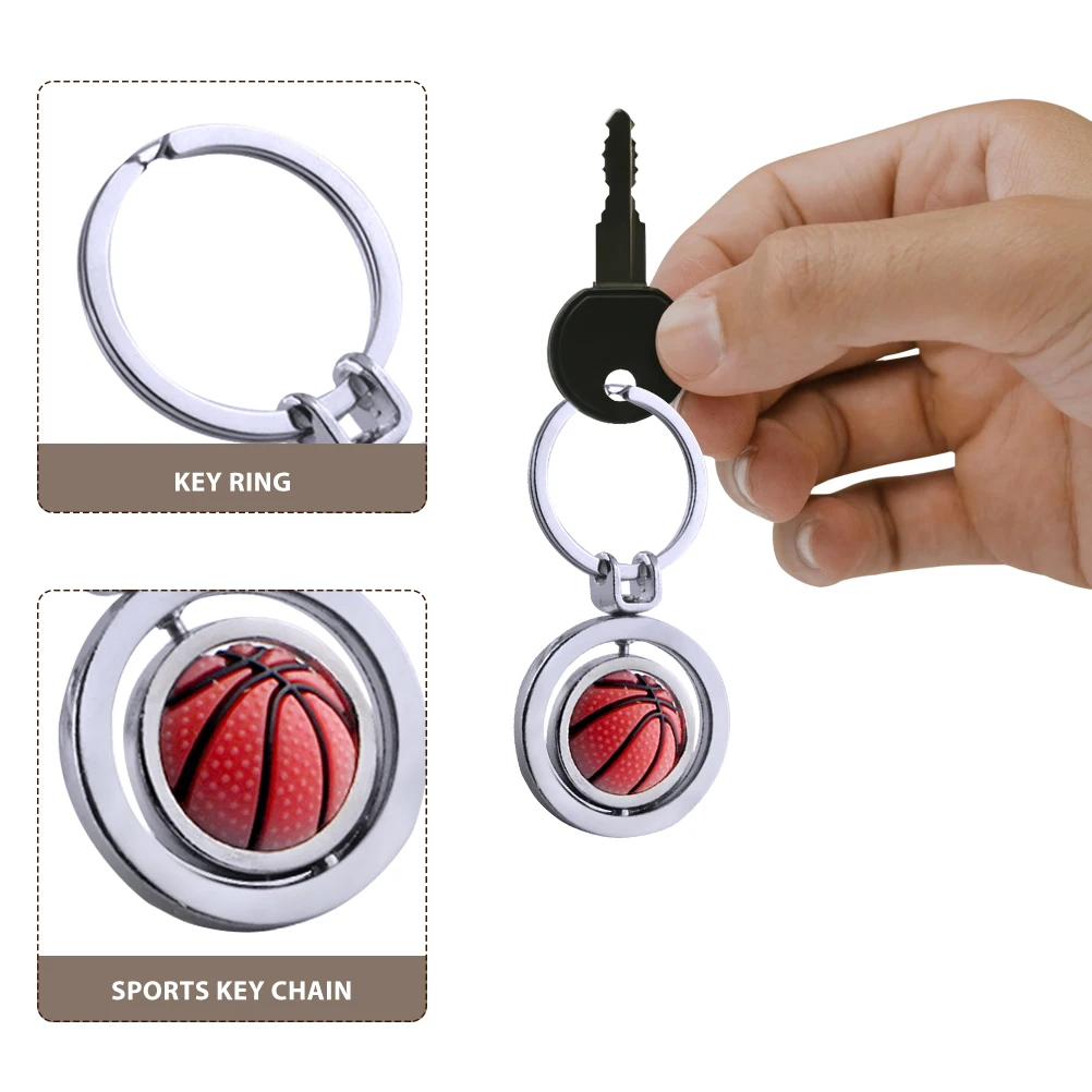 Rotary Balls Keychain Basketball Keychains Football Accessories Zinc Alloy Soccer
Rotary Balls Keychain Basketball Keychains Football Accessories Zinc Alloy Soccer
