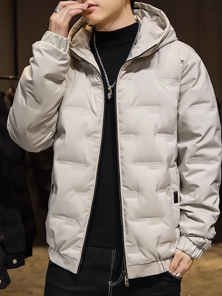 Мужская модная утепленная хлопковая куртка на молнии с капюшоном для зимы, теплая, с длинными рукавами, приталенного кроя
Мужская модная утепленная хлопковая куртка на молнии с капюшоном для зимы, теплая, с длинными рукавами, приталенного кроя