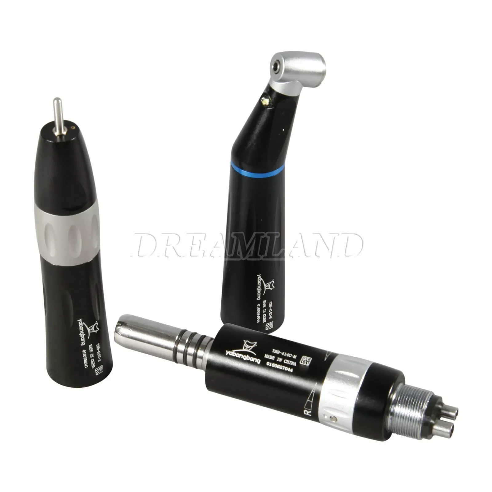 Dental Fiber Optic LED Low Speed Handpieces Kit Set Contra angle Straight Air Motor 4Hole Black Color
Dental Fiber Optic LED Low Speed Handpieces Kit Set Contra angle Straight Air Motor 4Hole Black Color