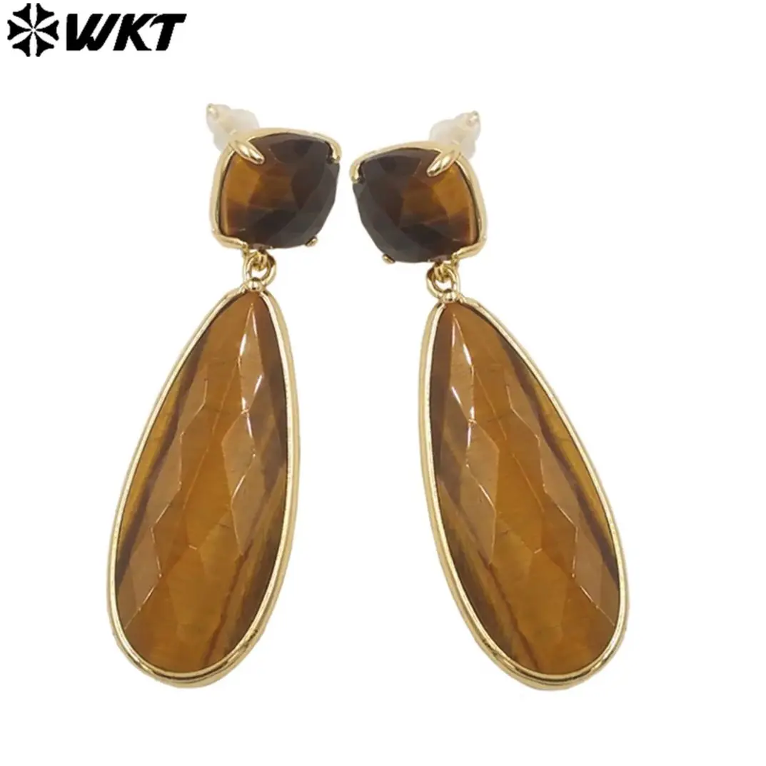 WKT-E759 Exquisite Super Colorful Long Earring Waterdrop Shape Natural Stone Material Accessory For Women Birthday Gifts
WKT-E759 Exquisite Super Colorful Long Earring Waterdrop Shape Natural Stone Material Accessory For Women Birthday Gifts
