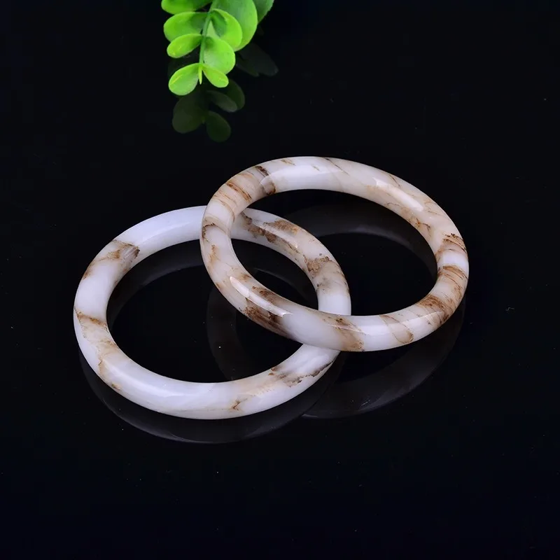 Natural Gobi Jade Hand Carved Ice Silk Round Bar Bracelet Fashion Boutique Jewelry Women's Cyan Black Beauty Bracelet
Natural Gobi Jade Hand Carved Ice Silk Round Bar Bracelet Fashion Boutique Jewelry Women's Cyan Black Beauty Bracelet