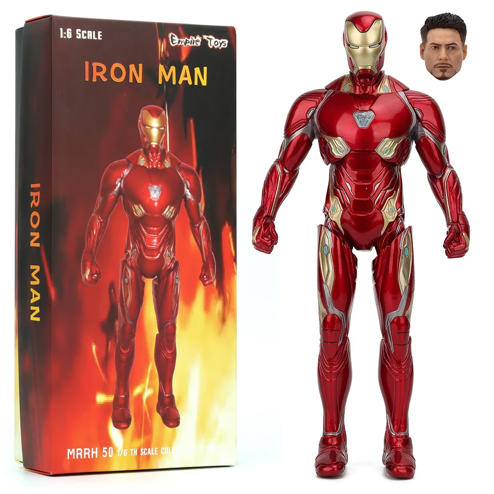 Iron Man Mk50 Mk85 Original 1/6 Action Figure Eyes Chest Not Glowing 10th Anniversary Memorial Collect Tony Stark Model Toy Gift
Iron Man Mk50 Mk85 Original 1/6 Action Figure Eyes Chest Not Glowing 10th Anniversary Memorial Collect Tony Stark Model Toy Gift