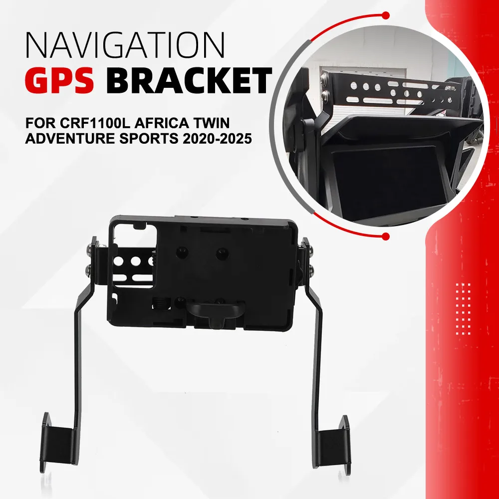 GPS Mounting Bracket For Honda CRF1100L Africa Twin ADVENTURE SPORTS 2020-2025 Motorcycle Phone Navigation Bracket Holder
GPS Mounting Bracket For Honda CRF1100L Africa Twin ADVENTURE SPORTS 2020-2025 Motorcycle Phone Navigation Bracket Holder