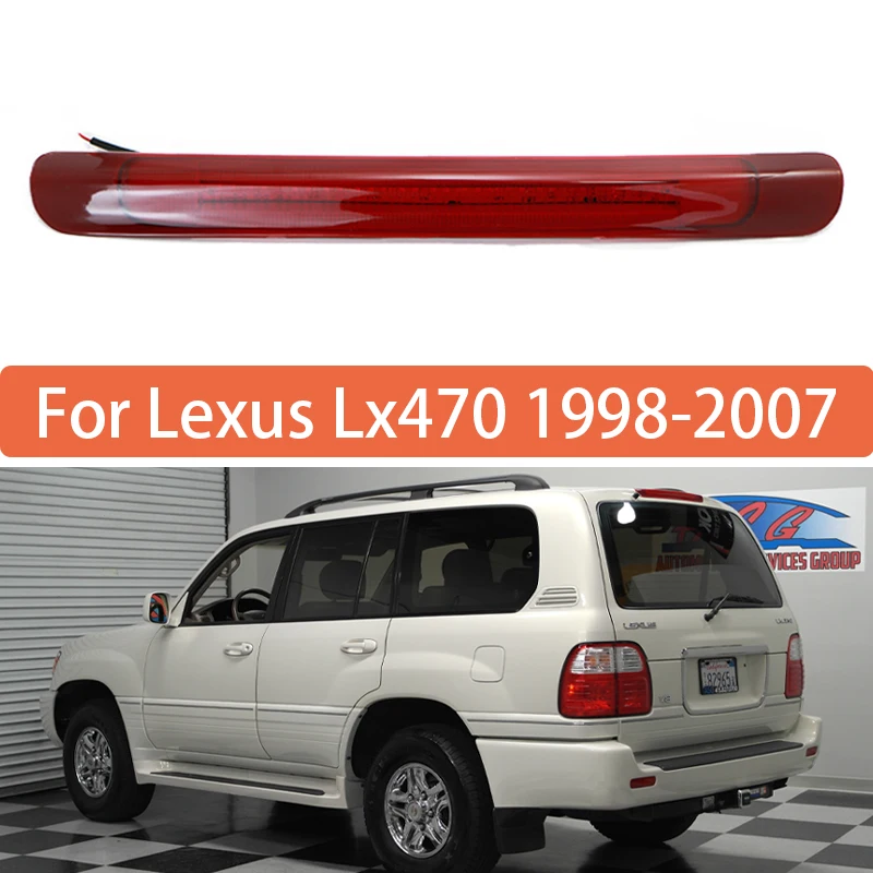 Высоко установленный стоп-сигнал для Lexus Lx470 1998 1999 2000 2001 2002 2003 2004 2005 2006 2007 задний стоп-сигнал на крыше
Высоко установленный стоп-сигнал для Lexus Lx470 1998 1999 2000 2001 2002 2003 2004 2005 2006 2007 задний стоп-сигнал на крыше