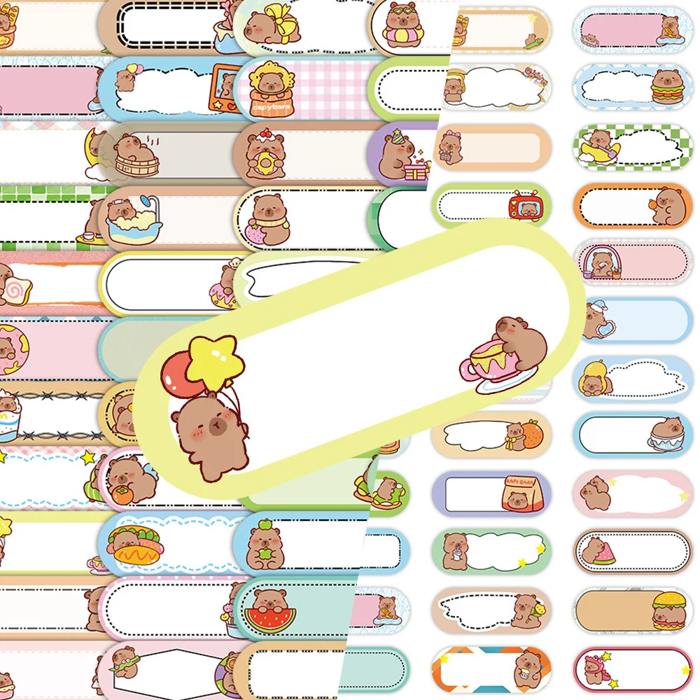 10/30/60pcs Capybara Series Name Label Graffiti Stickers Funny Decals Decorative Stationery Laptop Cute Cartoon Sticker for Gift
10/30/60pcs Capybara Series Name Label Graffiti Stickers Funny Decals Decorative Stationery Laptop Cute Cartoon Sticker for Gift