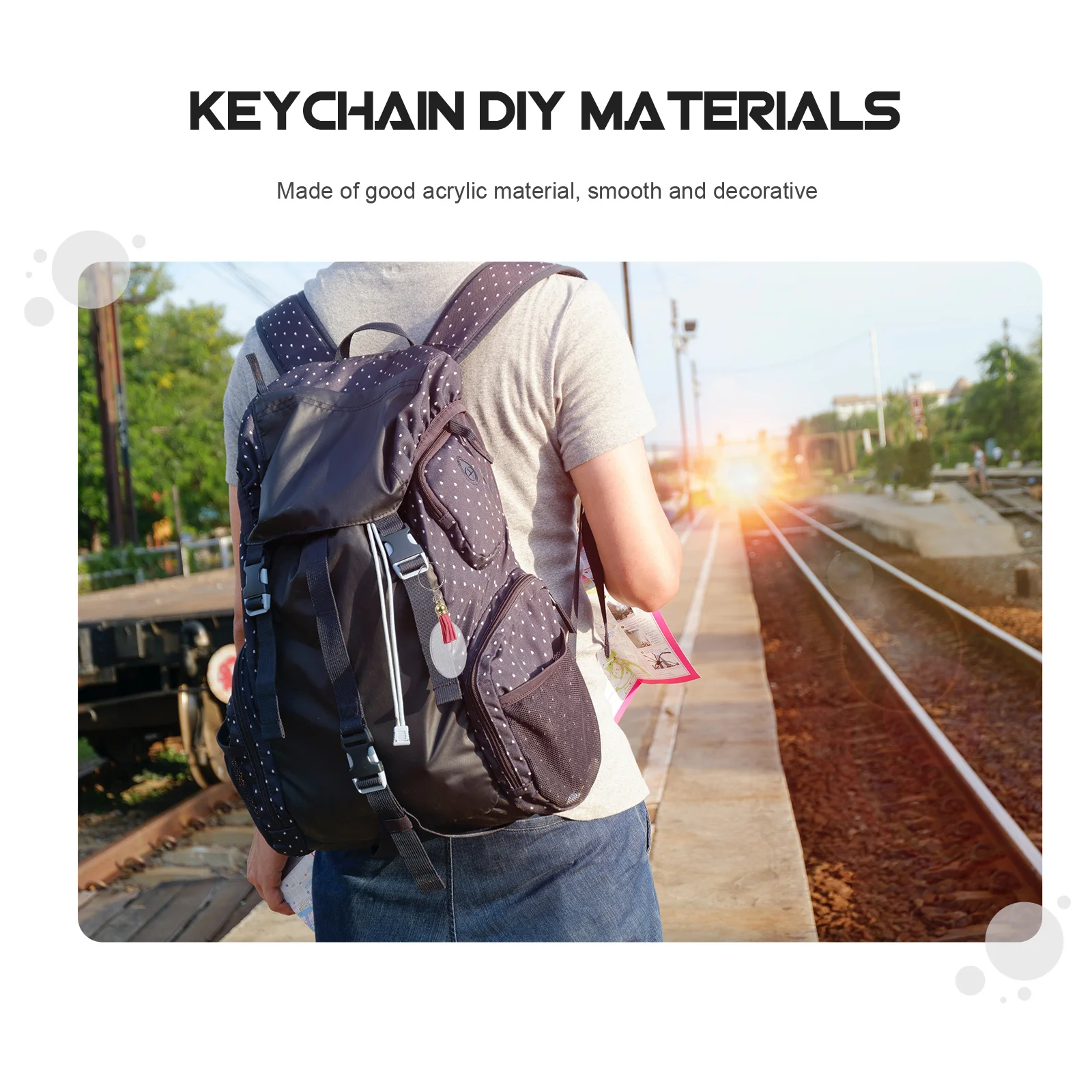 1 Set Tassel Accessories Pendant Making Materials Acrylic Diy Supplies Craft Decor Hanging Keychain Pendant Diy Keyring Material 
1 Set Tassel Accessories Pendant Making Materials Acrylic Diy Supplies Craft Decor Hanging Keychain Pendant Diy Keyring Material