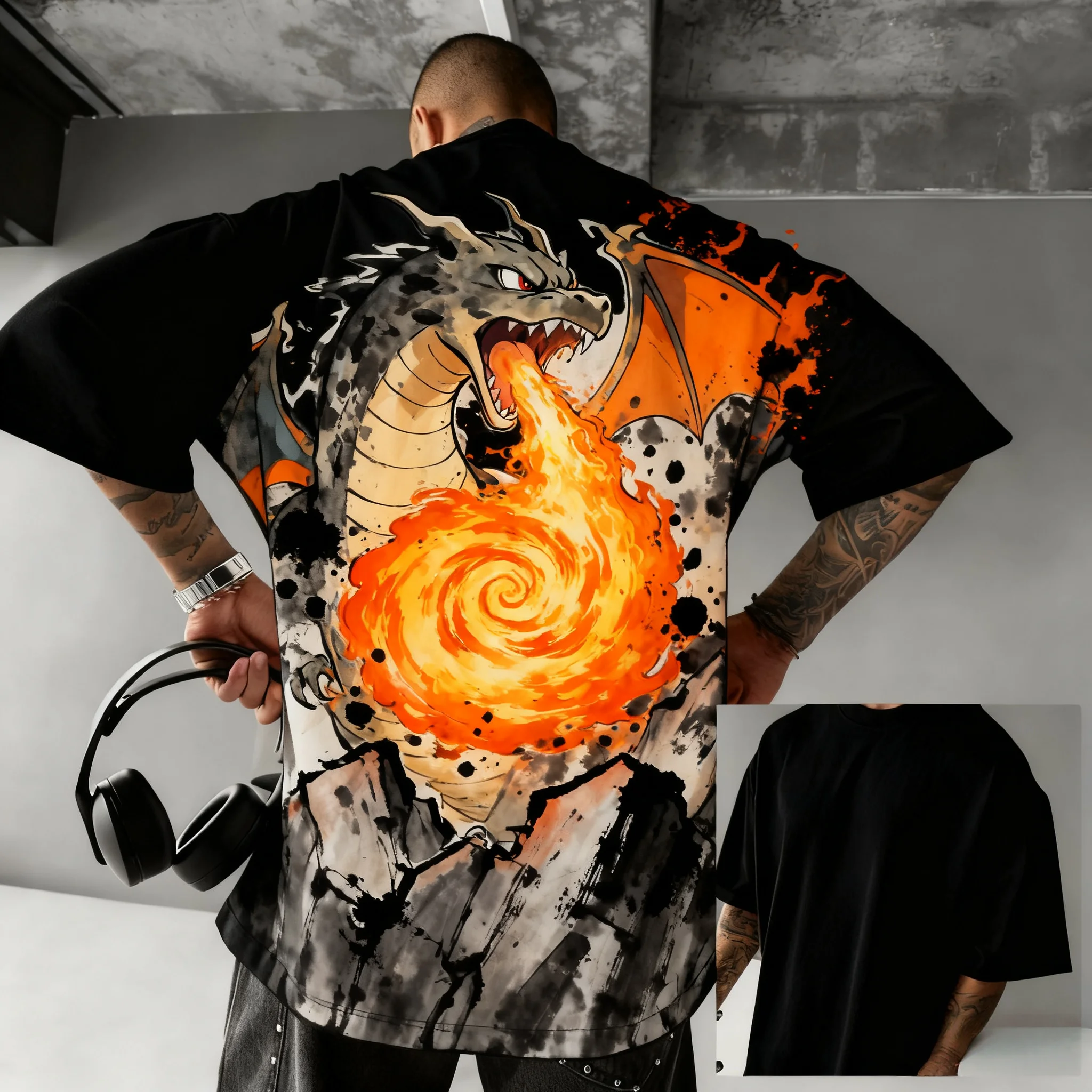 Kanto Fire Dragon Tee,Japanese Streetwear,Harajuku T-shirt,Oversized Fit,Anime Merch,Graphic Top,Hip Hop,Y2K Style,Premium Cotto
Kanto Fire Dragon Tee,Japanese Streetwear,Harajuku T-shirt,Oversized Fit,Anime Merch,Graphic Top,Hip Hop,Y2K Style,Premium Cotto