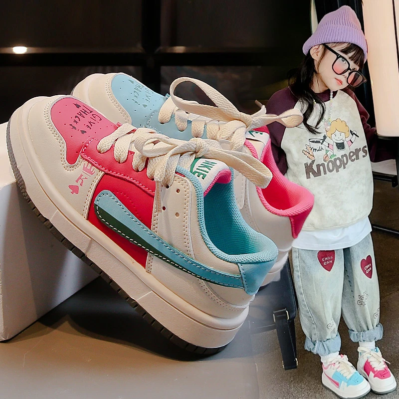 Children's Fashion Multicolor Sneakers Girls Boys All Seasons Non Slip Sport Casual Shoes Kids Outdoor Play Breathable Shoes
Children's Fashion Multicolor Sneakers Girls Boys All Seasons Non Slip Sport Casual Shoes Kids Outdoor Play Breathable Shoes