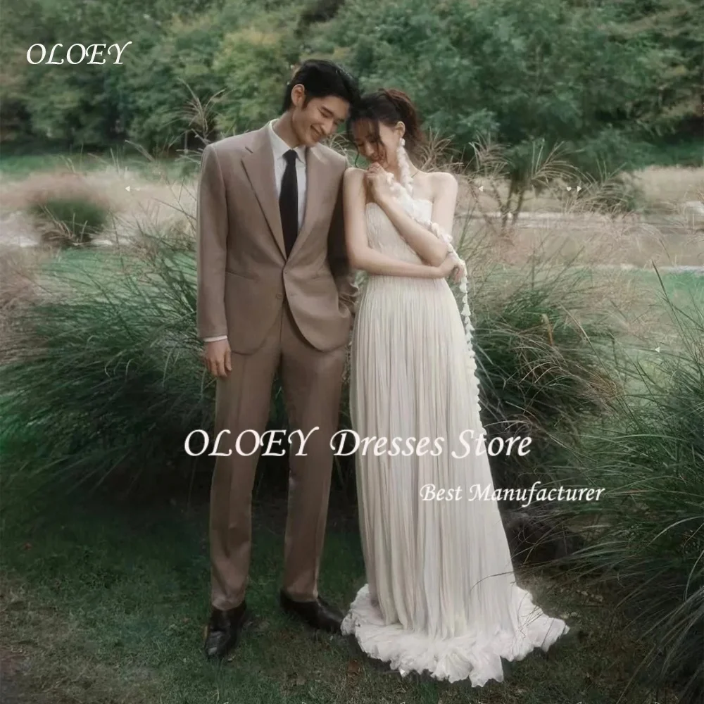 OLOEY 2026 Pleat Wedding Dress Strapless Draped A-Line Evening Party Dresses Korea Photo Shoot Bridal Reception Gown Customized
OLOEY 2026 Pleat Wedding Dress Strapless Draped A-Line Evening Party Dresses Korea Photo Shoot Bridal Reception Gown Customized