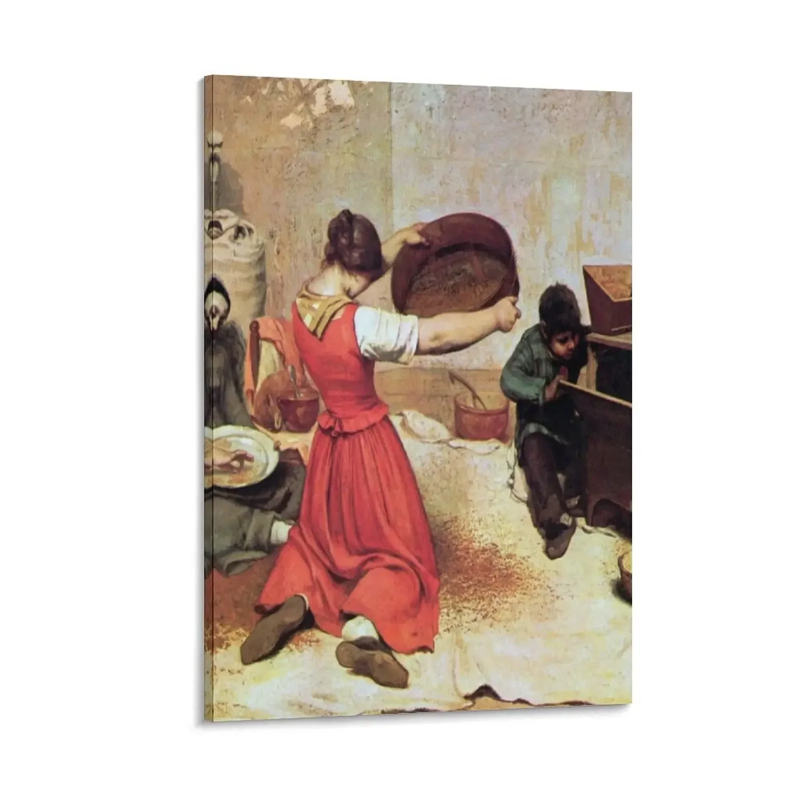 The Wheat Sifters-Gustave Courbet Canvas Painting posters home decorations and organization Decoration pictures room wall decor
The Wheat Sifters-Gustave Courbet Canvas Painting posters home decorations and organization Decoration pictures room wall decor