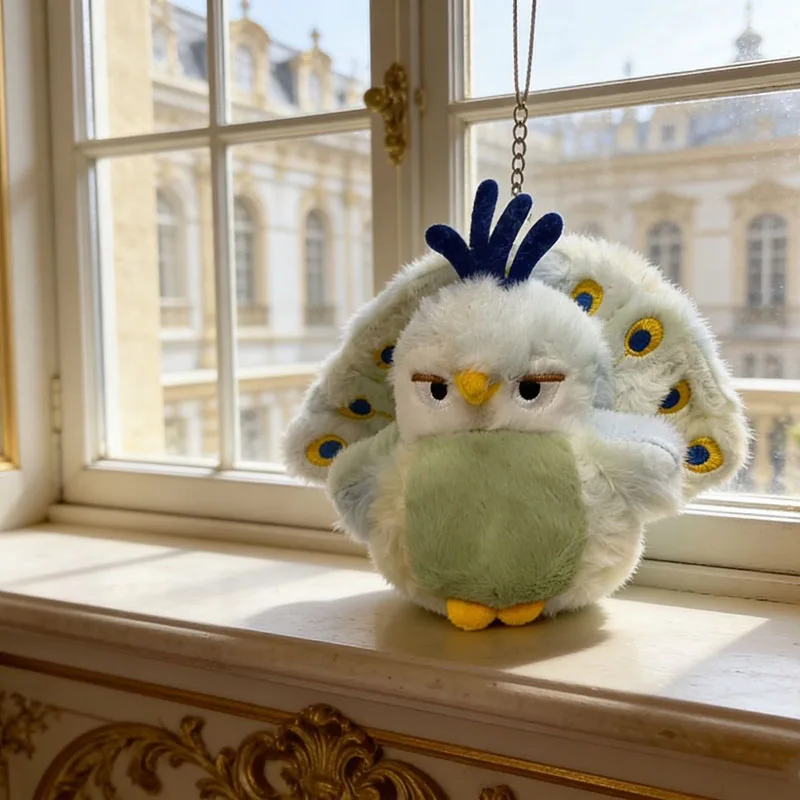 Cute White Peacock Plush Toy Soft Fluffy Bird Stuffed Animal Kawaii Keychain Bag Pendant for Kids Gift for Girls Family Friends
Cute White Peacock Plush Toy Soft Fluffy Bird Stuffed Animal Kawaii Keychain Bag Pendant for Kids Gift for Girls Family Friends