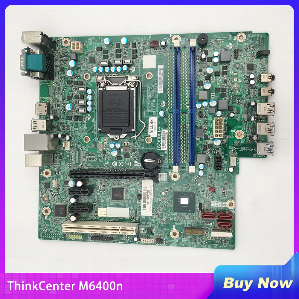IB360MH B360 For Lenovo ThinkCenter M6400n/T4900V/M425/M525 PC Desktop Motherboard Fully Tested
IB360MH B360 For Lenovo ThinkCenter M6400n/T4900V/M425/M525 PC Desktop Motherboard Fully Tested