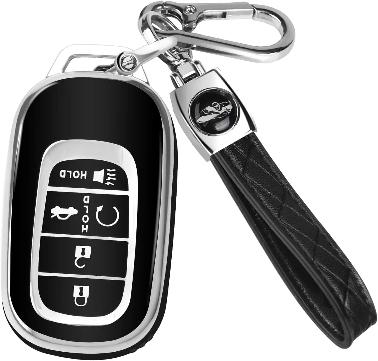 For Honda Key Fob Cover with Keychain,Car Key Case Protector Compatible with Honda 2022-2026 Accord Civic HRV CRV Pilot 5 Butto
For Honda Key Fob Cover with Keychain,Car Key Case Protector Compatible with Honda 2022-2026 Accord Civic HRV CRV Pilot 5 Butto
