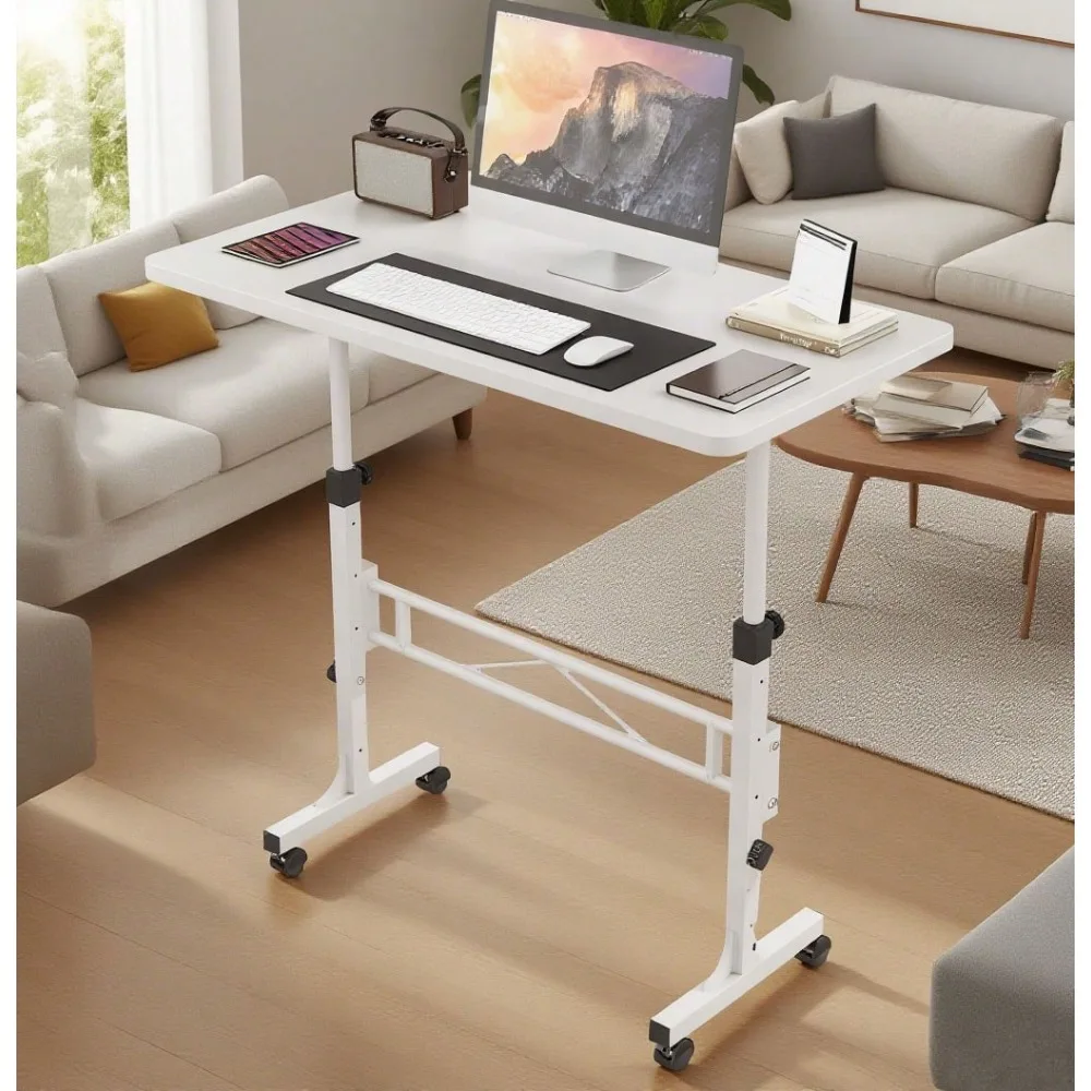 Small Standing Desk Adjustable Height,Portable Laptop Mobile Desk With Wheels,Rolling Computer Sit Stand Table Home Offi
Small Standing Desk Adjustable Height,Portable Laptop Mobile Desk With Wheels,Rolling Computer Sit Stand Table Home Offi