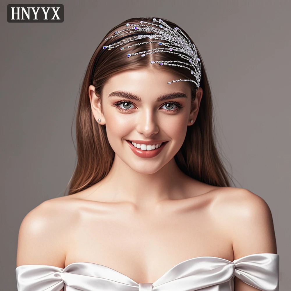 YouLaPan Beautiful Bride Wedding Rhinestone Headband Hand Woven Feather Shaped Elegant Ladies Banquet Party Headpiece YXA103
YouLaPan Beautiful Bride Wedding Rhinestone Headband Hand Woven Feather Shaped Elegant Ladies Banquet Party Headpiece YXA103