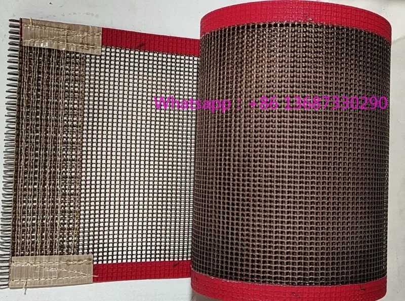 Mesh curtain dryer U-V machine non stick transmission belt oven conveyor belt
Mesh curtain dryer U-V machine non stick transmission belt oven conveyor belt