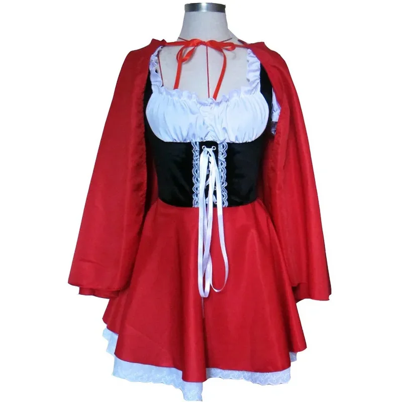 Little Red Riding Hood Adult Costume Women's Sexy Dress & Cape Halloween Cosplay Fantasy Fancy Dress
Little Red Riding Hood Adult Costume Women's Sexy Dress & Cape Halloween Cosplay Fantasy Fancy Dress