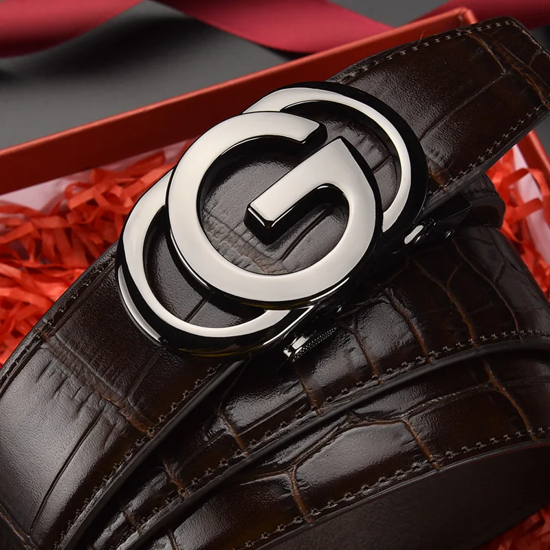 2022 Fashion Mens pattern belt men's luxury automatic zinc alloy buckle brand cowhide leather belts GG male waistband
2022 Fashion Mens pattern belt men's luxury automatic zinc alloy buckle brand cowhide leather belts GG male waistband