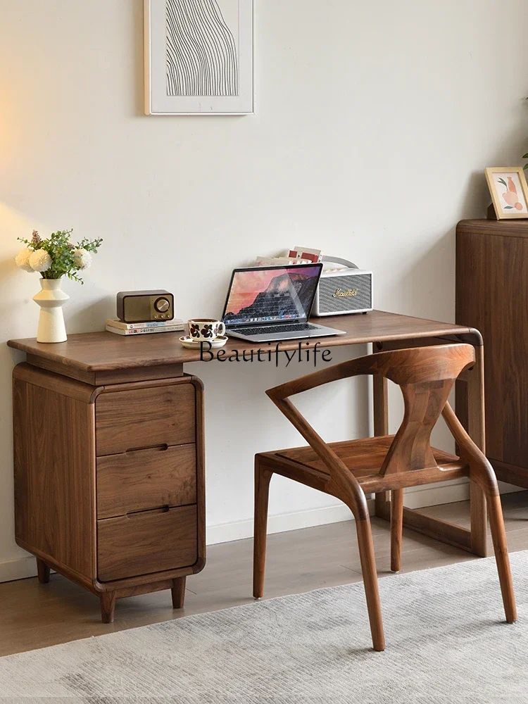 North American Solid Wood Desk Modern Minimalist Study Bedroom Office Desk Computer Desk Furniture
North American Solid Wood Desk Modern Minimalist Study Bedroom Office Desk Computer Desk Furniture