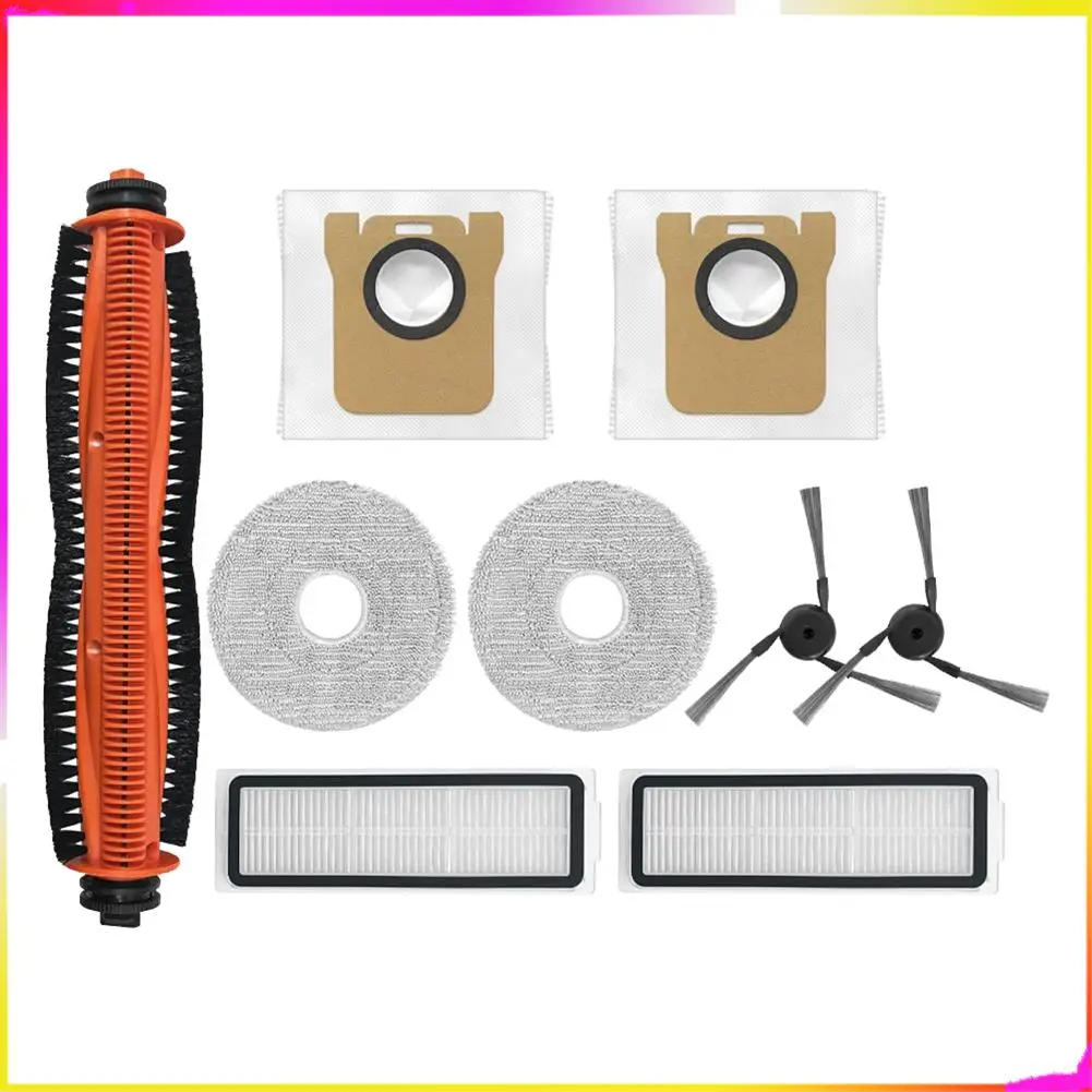 Комплект запасных частей M04K (9 шт.) для пылесоса Xiaomi Mijia 5 PRO/OV21CN — основная щетка, боковая щетка, HEPA-фильтр, салфетка для мытья полов, щетка для пыли
Комплект запасных частей M04K (9 шт.) для пылесоса Xiaomi Mijia 5 PRO/OV21CN — основная щетка, боковая щетка, HEPA-фильтр, салфетка для мытья полов, щетка для пыли