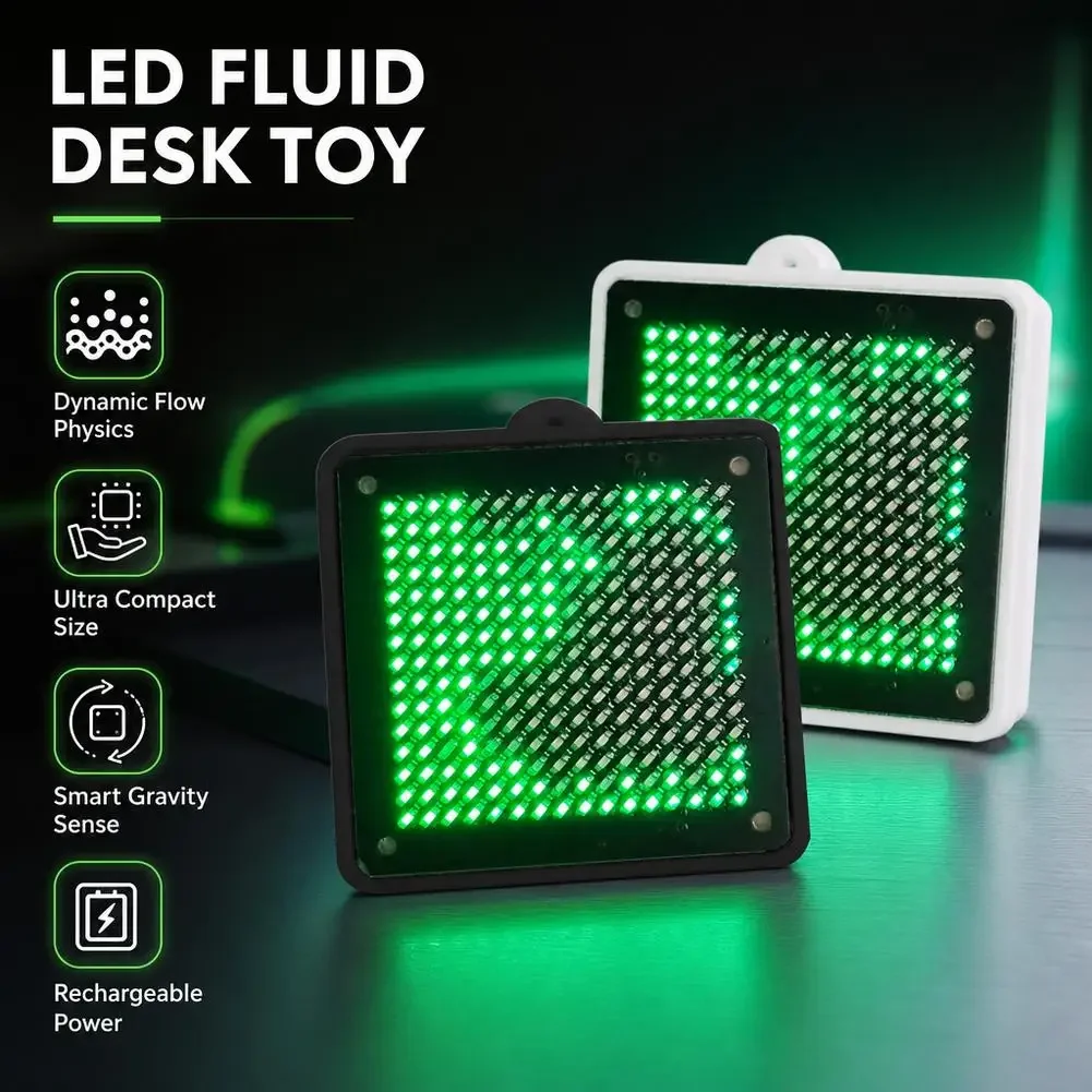LED Fluid Simulation, Water Flow Shaking, Luminous Ornaments, Atmosphere Decoration Gifts Digital accessories toys
LED Fluid Simulation, Water Flow Shaking, Luminous Ornaments, Atmosphere Decoration Gifts Digital accessories toys