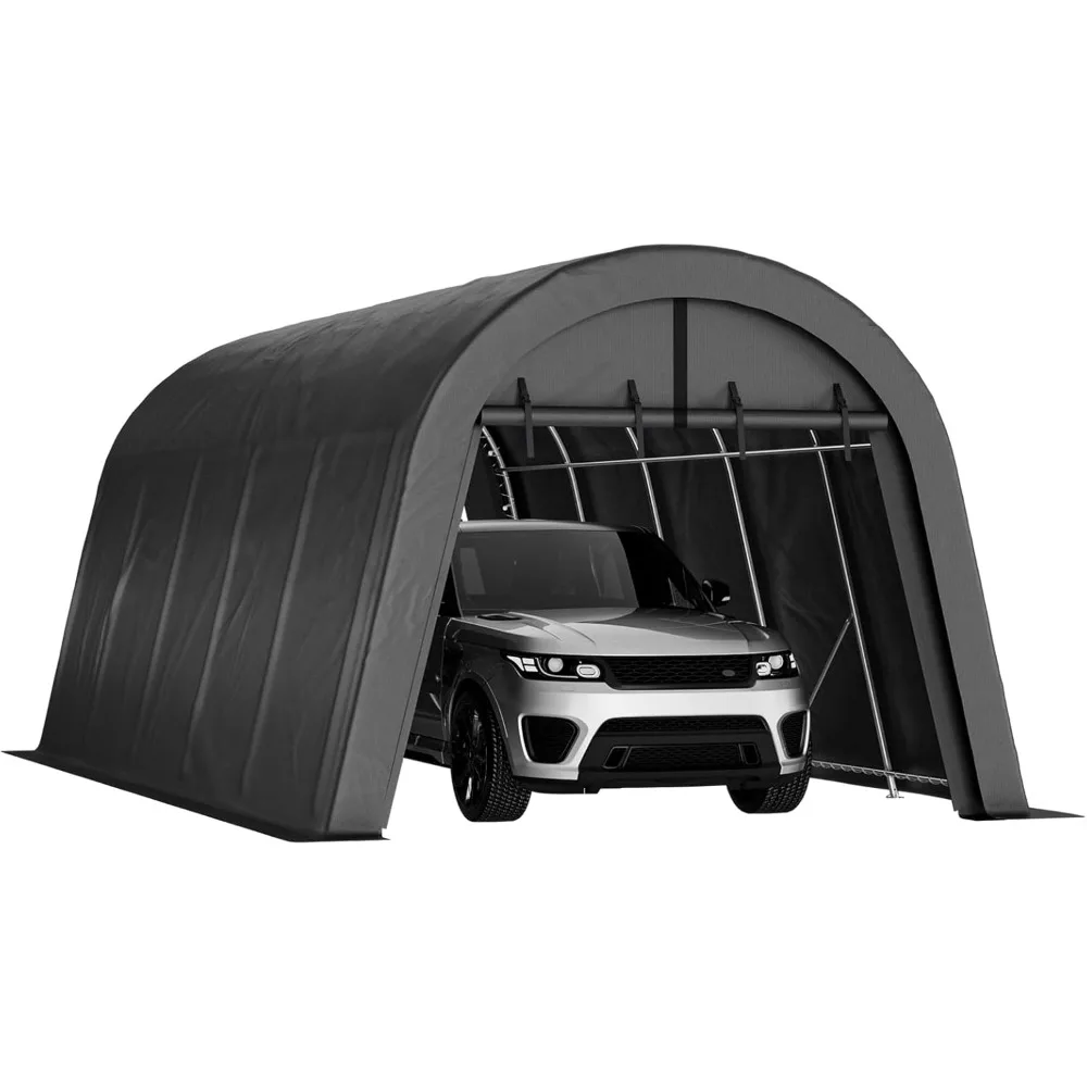 Portable Garage, Carport Canopy 12x20 FT Heavy Duty Car Port with Reinforced All-Steel Frame, Car Tent Garage with Zipper Doors
Portable Garage, Carport Canopy 12x20 FT Heavy Duty Car Port with Reinforced All-Steel Frame, Car Tent Garage with Zipper Doors