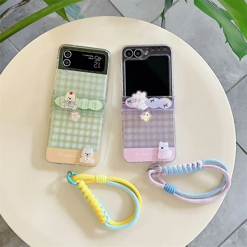 Cute Puppies Folding Phone Stand Case for Samsung Galaxy Z Flip 7 6 5 4 Protective Back Cover for ZFlip6 ZFlip7 Case Shell
Cute Puppies Folding Phone Stand Case for Samsung Galaxy Z Flip 7 6 5 4 Protective Back Cover for ZFlip6 ZFlip7 Case Shell