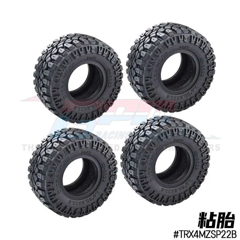 TRX4M Climbing Car 1-inch High Adhesive Tire Cover M/T Rainforest Tire 50.8 * 22.8 SCX24
TRX4M Climbing Car 1-inch High Adhesive Tire Cover M/T Rainforest Tire 50.8 * 22.8 SCX24