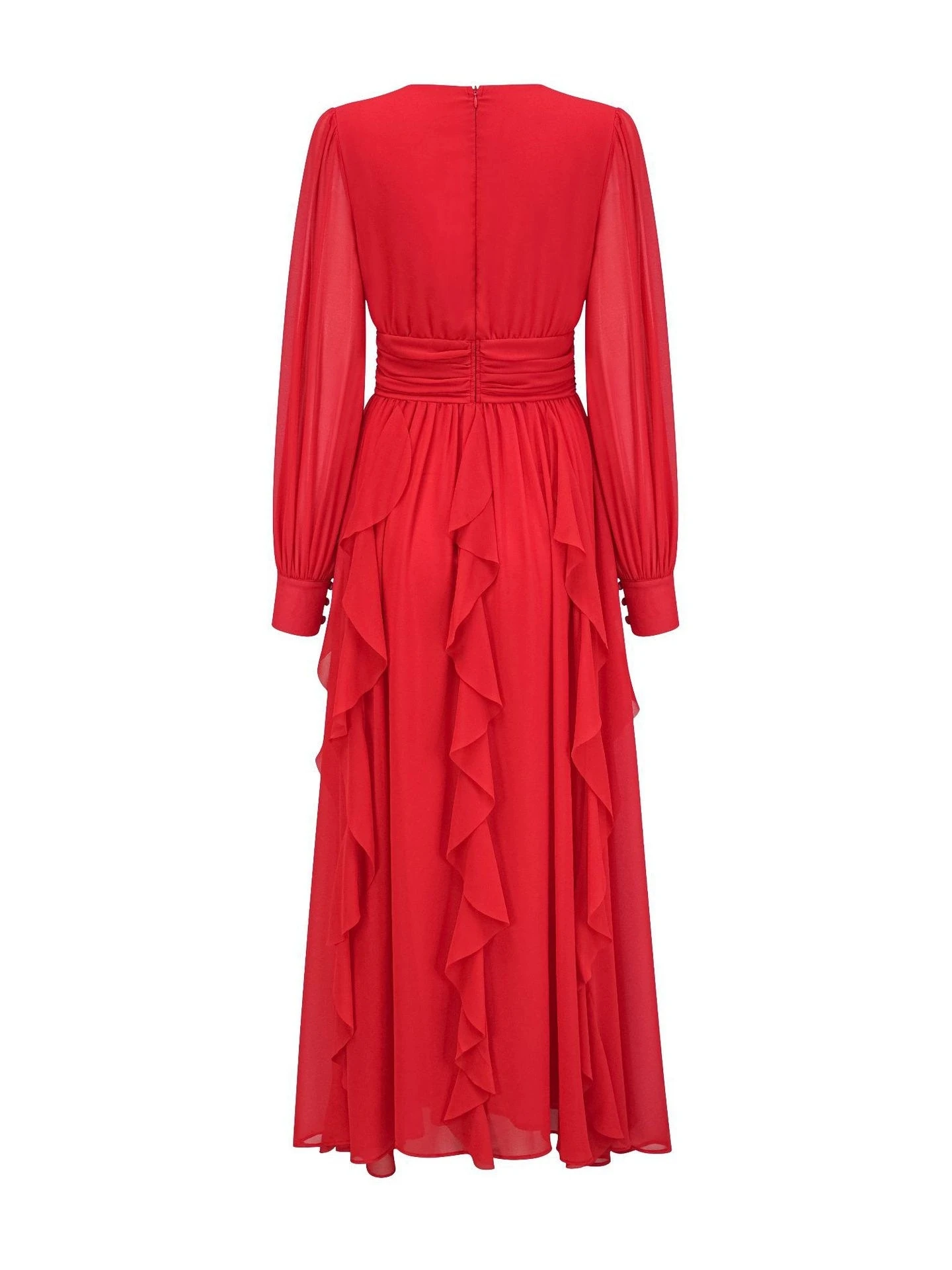 French style dress V-neck long sleeves high waist slim long skirt high-end ladies dress-GZXX447
French style dress V-neck long sleeves high waist slim long skirt high-end ladies dress-GZXX447