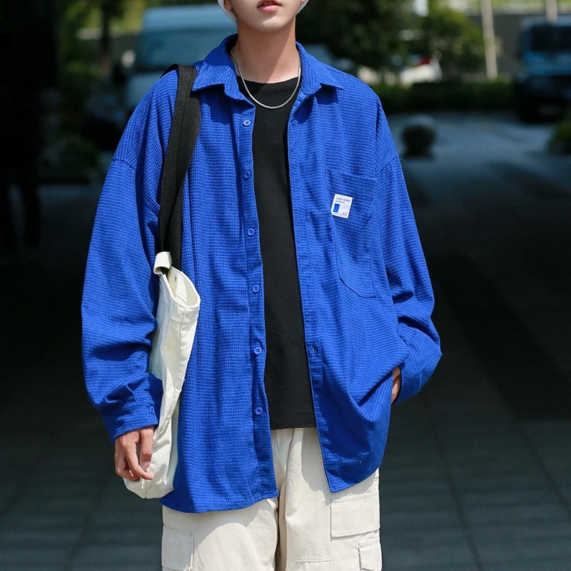2023 Mens Corduroy Long Sleeve Shirts Autumn Unisex Fashion Casual Oversize Clothing
2023 Mens Corduroy Long Sleeve Shirts Autumn Unisex Fashion Casual Oversize Clothing