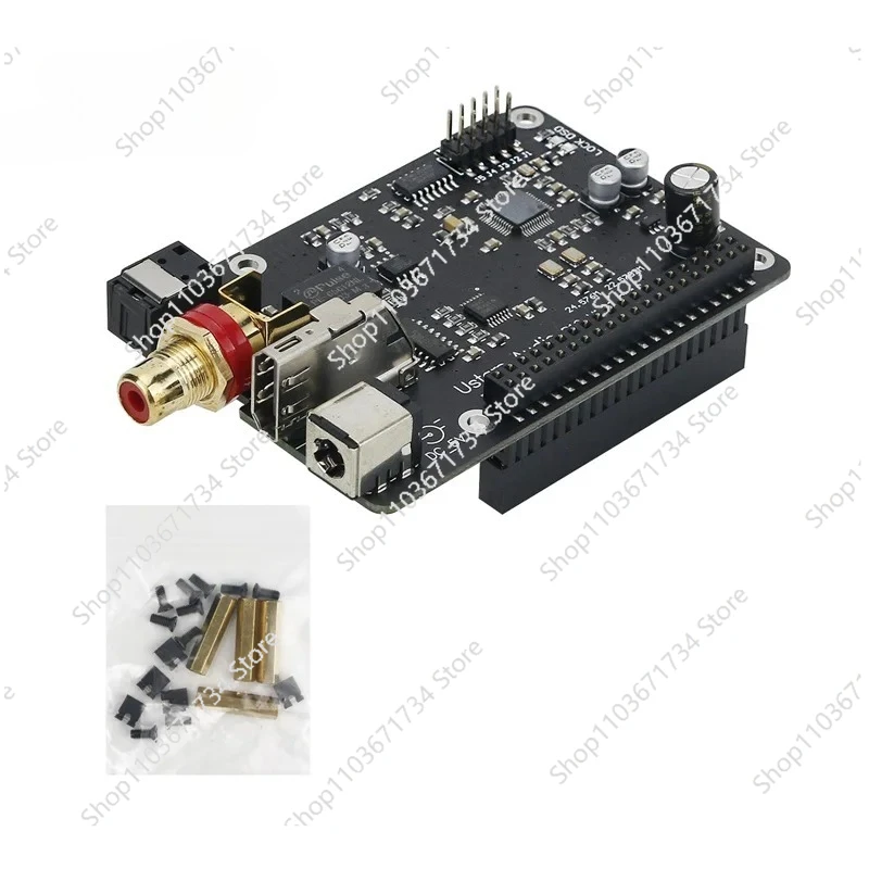 Ustars Audio R19 Digital Audio Board 32Bit PCM384KHz DSD512 Coaxial DOP128 for Raspberry Pi
Ustars Audio R19 Digital Audio Board 32Bit PCM384KHz DSD512 Coaxial DOP128 for Raspberry Pi