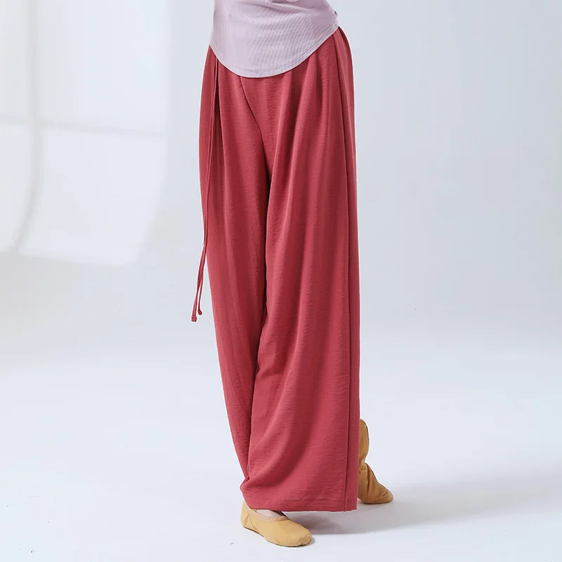 Classical dance practice pants people loose streamer wide leg air pants daily wear
Classical dance practice pants people loose streamer wide leg air pants daily wear