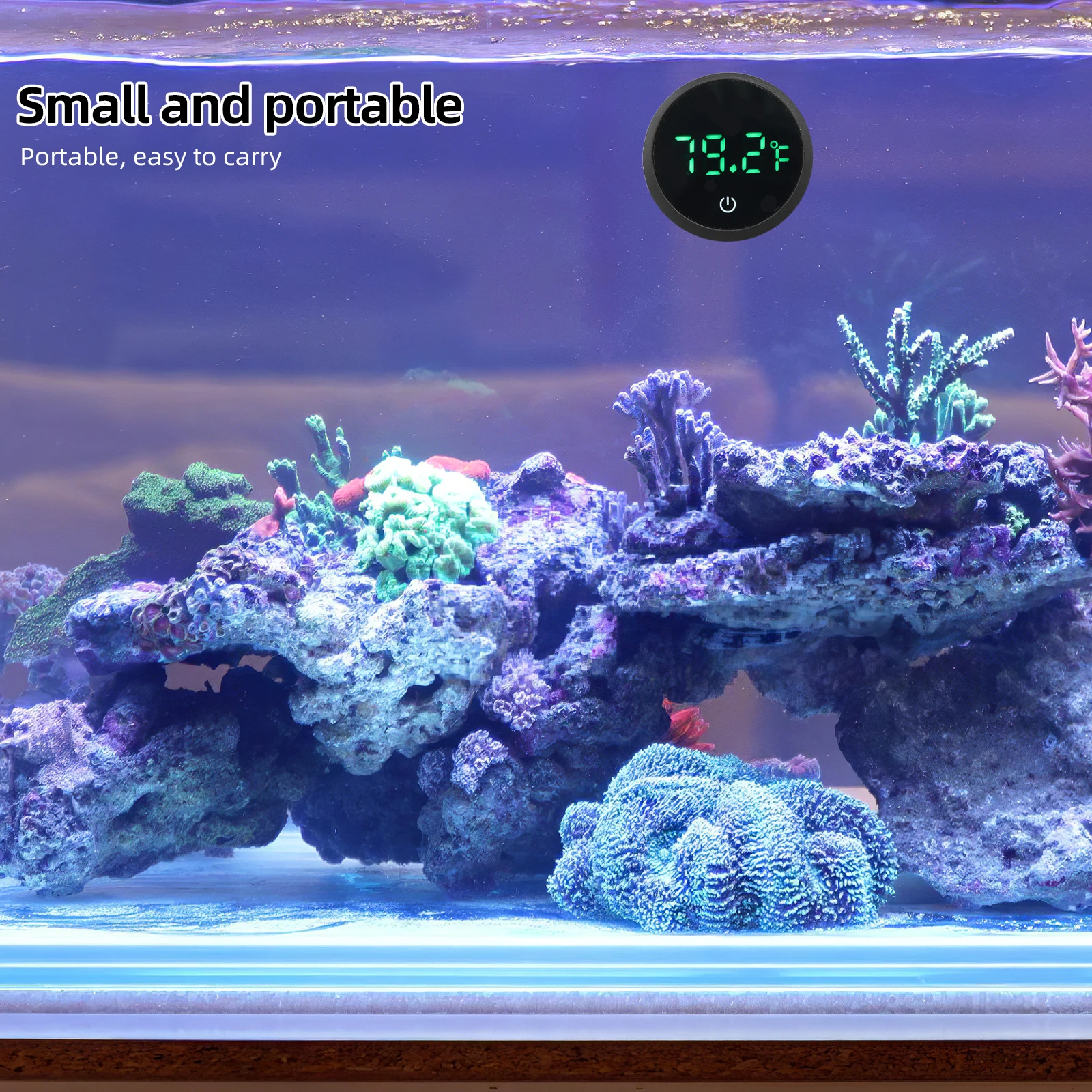 Fish Thermometers Digital Aquarium Thermometers Led Display ±0.9°F Accuracy Tank Sensor Betta Axolotl Aquatic Water Temp Gauge
Fish Thermometers Digital Aquarium Thermometers Led Display ±0.9°F Accuracy Tank Sensor Betta Axolotl Aquatic Water Temp Gauge