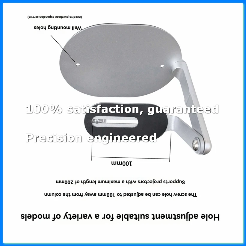 Adjustable Projector Stand 1/4 Base 360 Degree Rotating Desktop Stand for Mini Projector-ABAM
Adjustable Projector Stand 1/4 Base 360 Degree Rotating Desktop Stand for Mini Projector-ABAM