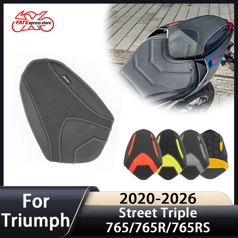 For Triumph Street Triple 765 S R 765S 765R 2020-2026 Rear Passenger Seat Motorcycle Pillion Cushion
For Triumph Street Triple 765 S R 765S 765R 2020-2026 Rear Passenger Seat Motorcycle Pillion Cushion