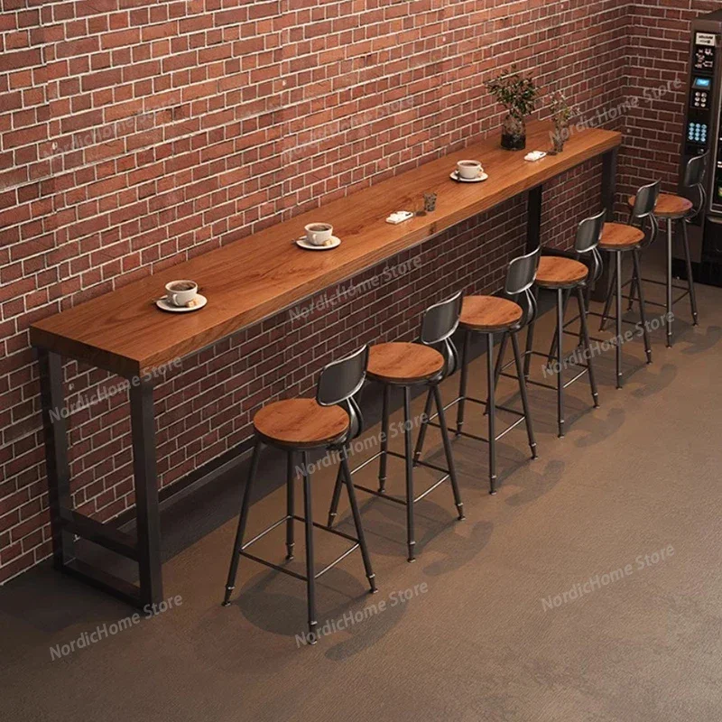 Solid Wood Coffee Bar Table Tavern Senior Bedroom Domestic Bar Table Strip Table Dining Balcony Wall Furniture Mesa Alta
Solid Wood Coffee Bar Table Tavern Senior Bedroom Domestic Bar Table Strip Table Dining Balcony Wall Furniture Mesa Alta