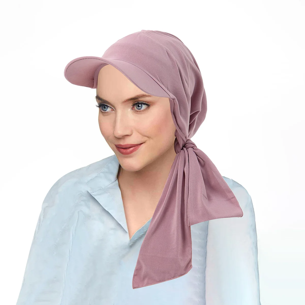 Summer Women Wide Brim Cap Sun Visor with Pre-Tied Turban Hijab Caps Head Scarf Windproof Bandanas Outdoor Sun Hat Solid Color
Summer Women Wide Brim Cap Sun Visor with Pre-Tied Turban Hijab Caps Head Scarf Windproof Bandanas Outdoor Sun Hat Solid Color
