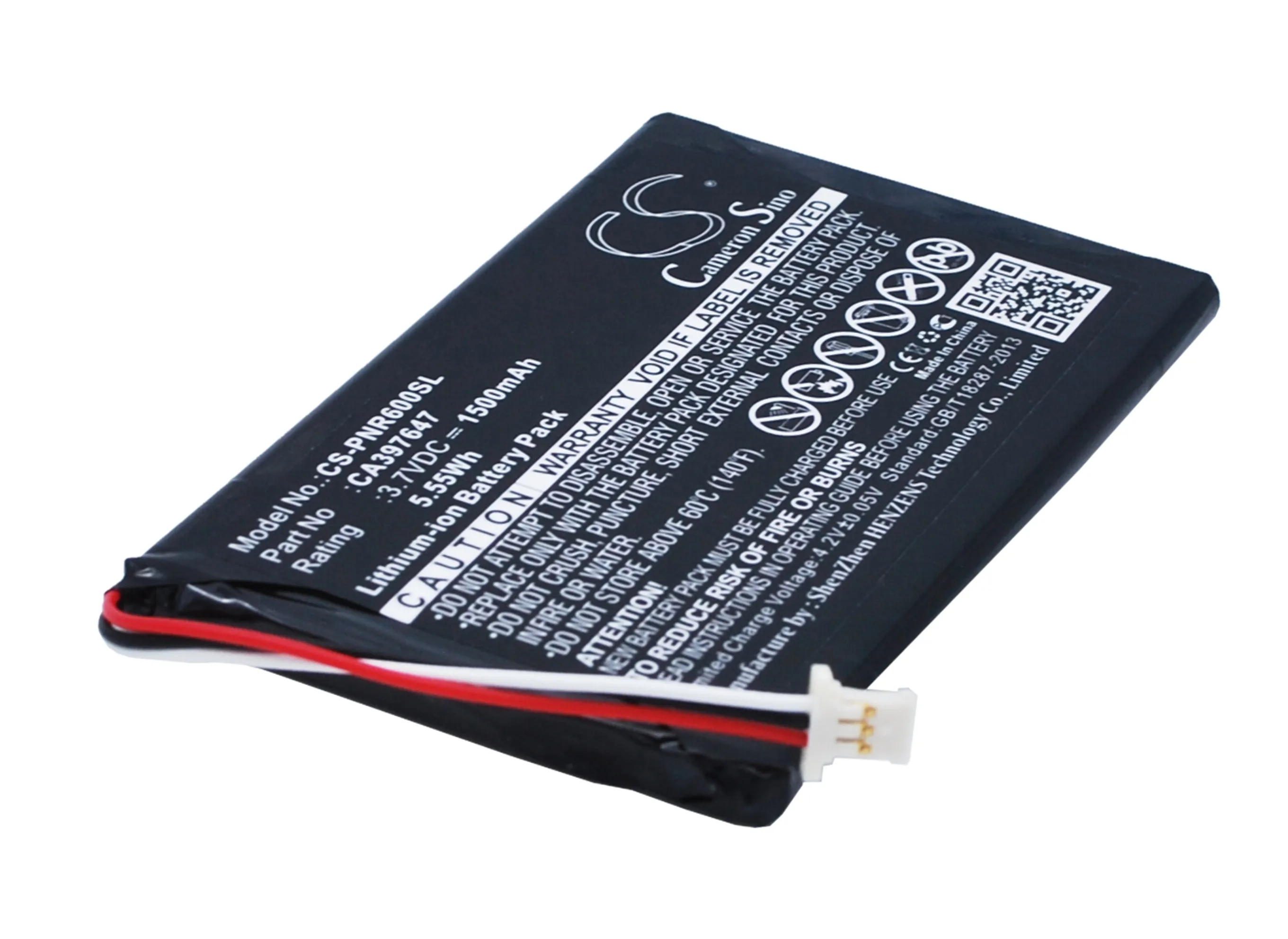 CS Cameron Sino Kerui New 1500mAh Replacement Battery for Novel 6, PRD06E20WWH8
CS Cameron Sino Kerui New 1500mAh Replacement Battery for Novel 6, PRD06E20WWH8