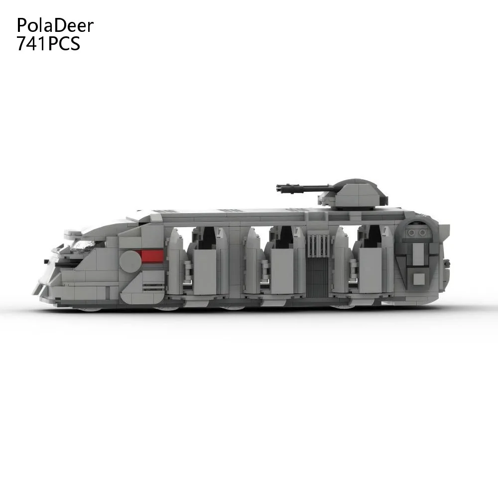 MOC 741PCS Imperial Troop Transport vehicle Character proportions Building Blocks Assembly Model toy brick Children gifts 37597
MOC 741PCS Imperial Troop Transport vehicle Character proportions Building Blocks Assembly Model toy brick Children gifts 37597