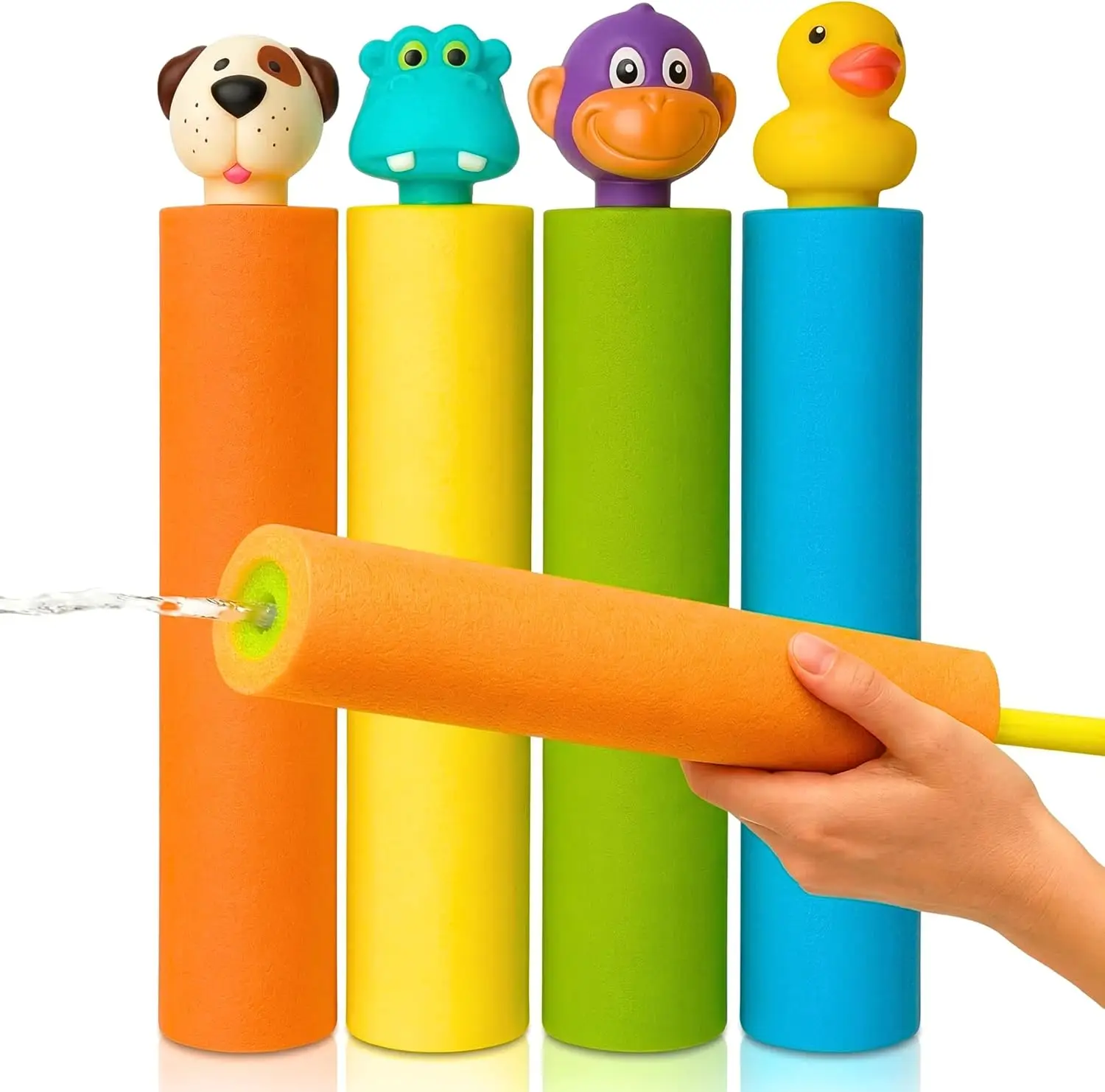 Water Blasters for Kids - 8 Pack Squirt Guns for Summer Fun, Pool Toys
Water Blasters for Kids - 8 Pack Squirt Guns for Summer Fun, Pool Toys
