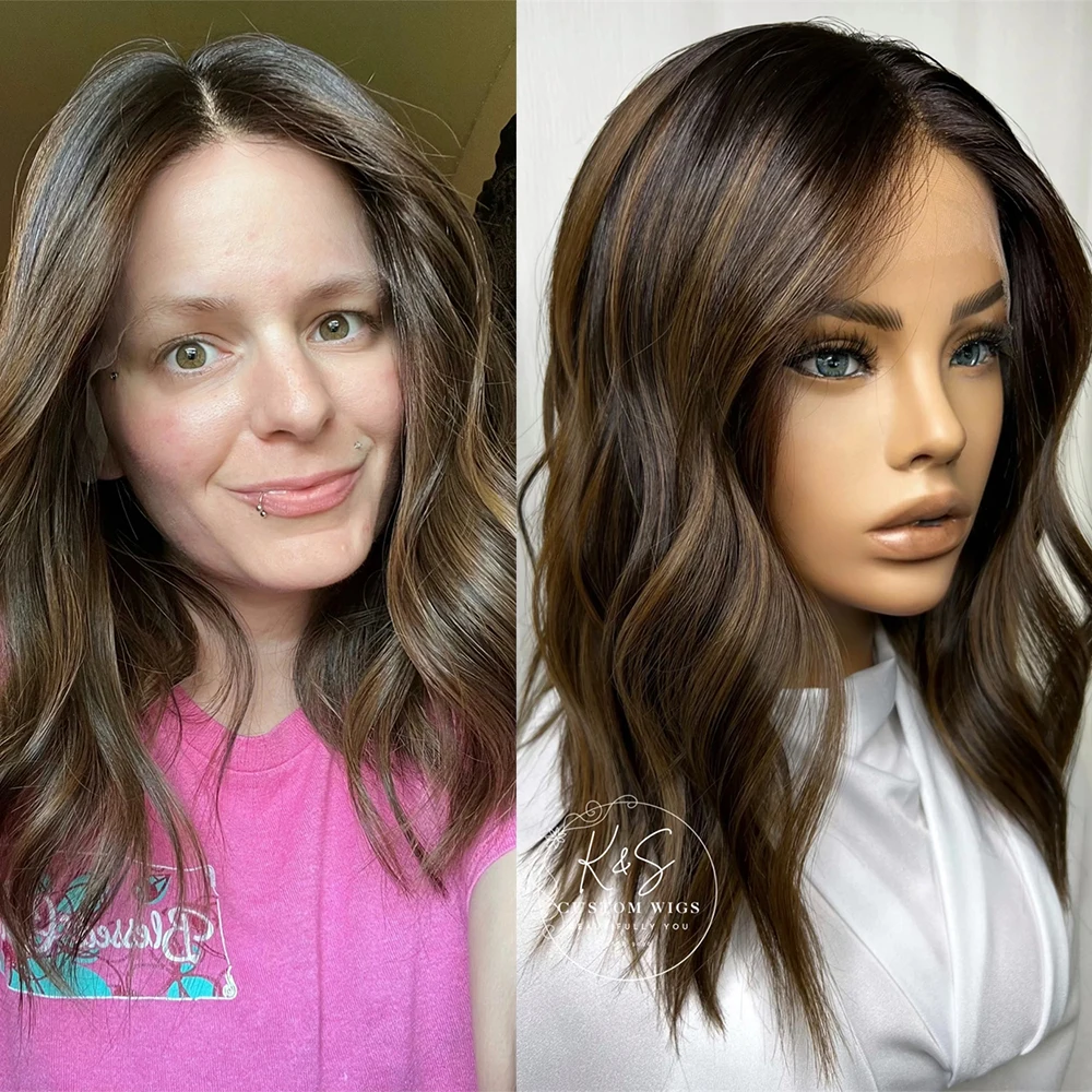 Синтетический HD-парик с кружевной передней частью 13x4, темно-коричневый с мелированием, 14 дюймов, короткий волнистый боб, без клея, с предварительно проработанной линией роста волос
Синтетический HD-парик с кружевной передней частью 13x4, темно-коричневый с мелированием, 14 дюймов, короткий волнистый боб, без клея, с предварительно проработанной линией роста волос