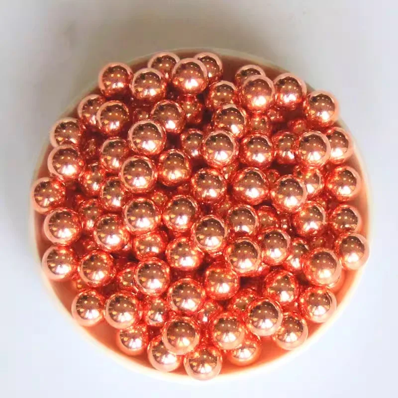 Copper plated steel ball
Copper plated steel ball