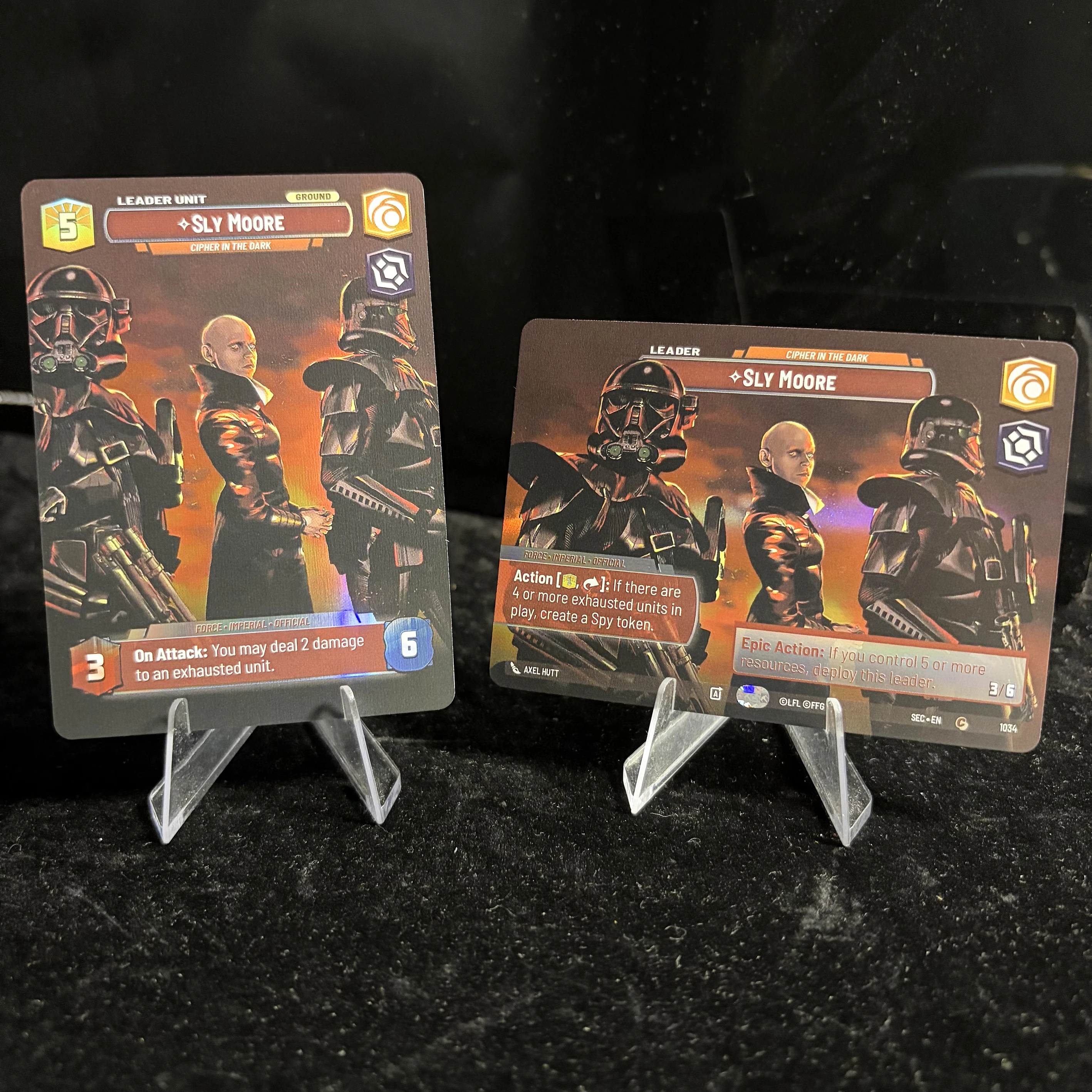 SWUDB Secrets of Power(SEC) Showcase Foil Lot Sly Moore Colonel Yularen Dedra Meero Sabé Tcg Trading Game Collection Card Gift
SWUDB Secrets of Power(SEC) Showcase Foil Lot Sly Moore Colonel Yularen Dedra Meero Sabé Tcg Trading Game Collection Card Gift