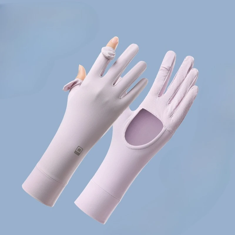 Summer Gloves Thin Women's Ice Silk Sunscreen Driving Anti Slip Touch Screen Outdoor Cycling Anti UV Breathable
Summer Gloves Thin Women's Ice Silk Sunscreen Driving Anti Slip Touch Screen Outdoor Cycling Anti UV Breathable