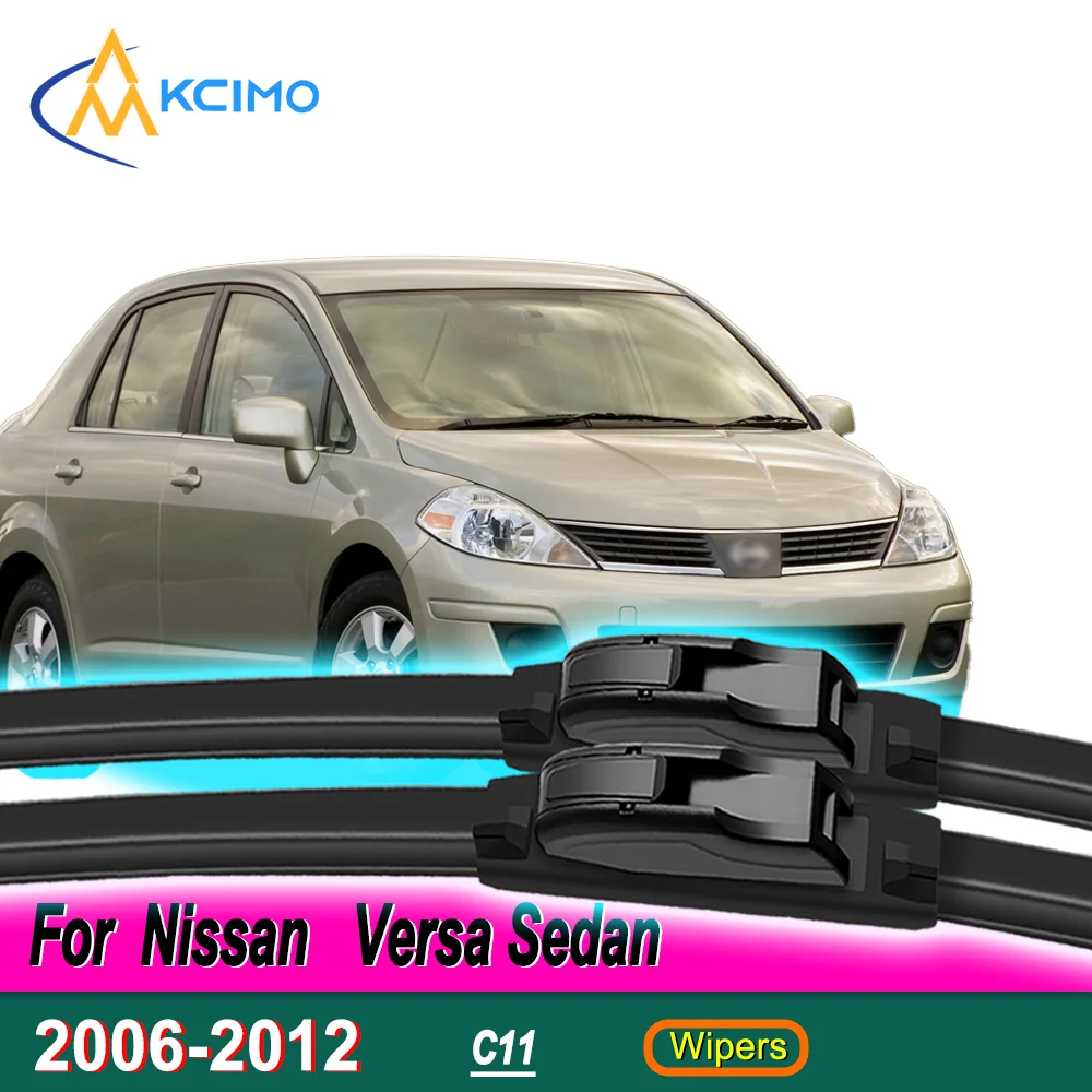 2PCS All-Weather Silent Exact Fit Windshield Wiper Blades for Nissan Versa Sedan C11 2006-2012 Car Accessories
2PCS All-Weather Silent Exact Fit Windshield Wiper Blades for Nissan Versa Sedan C11 2006-2012 Car Accessories