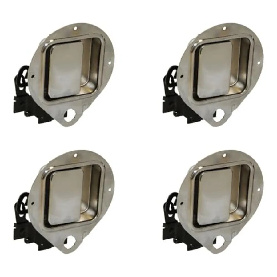 4 Pack Left Driver Side Exterior Door Handle for Peterbilt 330 357 362 375 377 378 379 Series 1983-2005 VN1 VN2 Compatible Repl
4 Pack Left Driver Side Exterior Door Handle for Peterbilt 330 357 362 375 377 378 379 Series 1983-2005 VN1 VN2 Compatible Repl