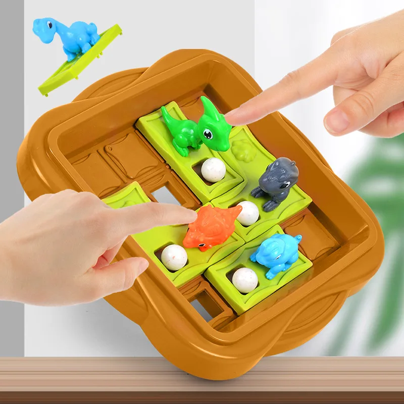 Children's Puzzle Logic Thinking Training Toy Dinosaur Adventure Pass Parent Child Interactive Desktop Puzzle Game IQ Training
Children's Puzzle Logic Thinking Training Toy Dinosaur Adventure Pass Parent Child Interactive Desktop Puzzle Game IQ Training