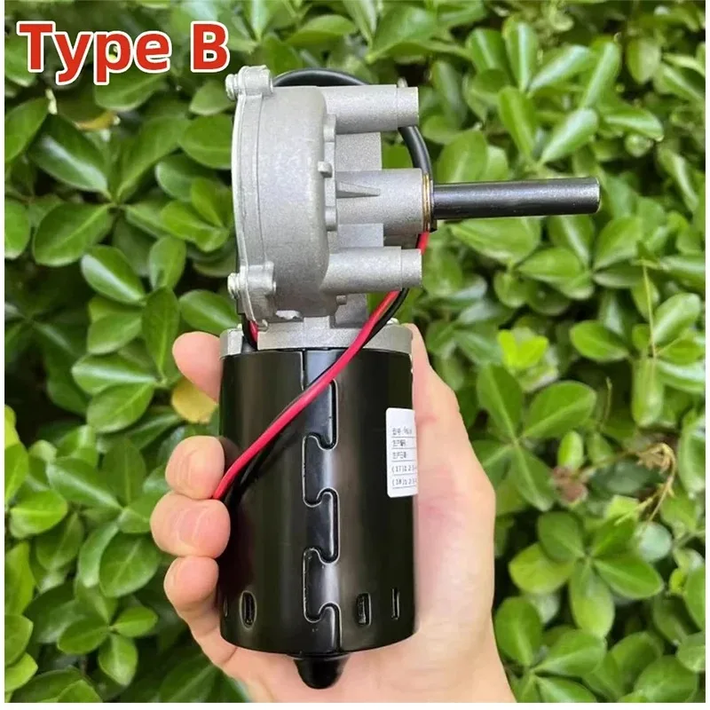 DC Gear Reversible Worm Drive Motor 24V Worm Gear Motor Self Locking DC Motor with Worm Reduction Gear High Torque
DC Gear Reversible Worm Drive Motor 24V Worm Gear Motor Self Locking DC Motor with Worm Reduction Gear High Torque